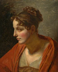 Cabeça de uma mulher, c. 1810.