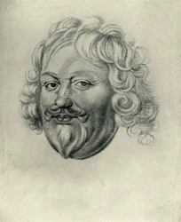 Cabeça de um homem, c1630, 1907.