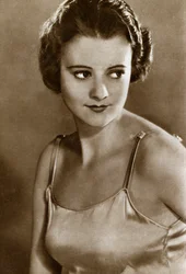 Heather Angel, atriz de cinema inglês, 1933