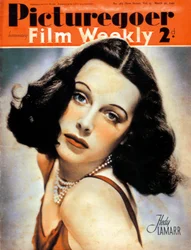 Hedy Lamarr 1914-2000, atriz americana nascida na Áustria, 1940