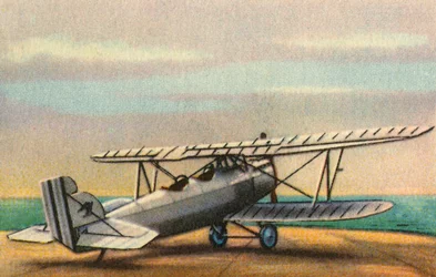 Plano de treinamento Heinkel HD 22b, 1920, 1932.
