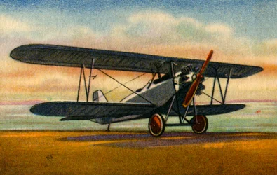 Biplano Heinkel HD 32, década de 1920, 1932.