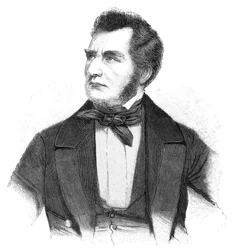 Heinrich von Gagern, estadista de 1799-1880 que defendia a unificação da Alemanha, 1900