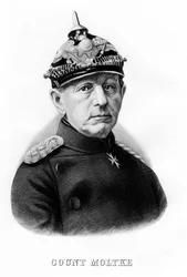 Helmuth Karl Bernhard von Moltke, marechal de campo alemão, século XIX