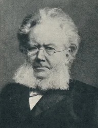 Henrik Ibsen - No auge do seu sucesso, c1897, c1925