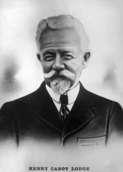 Henry Cabot Slim Lodge 1850-1924, senador e historiador republicano americano, c1910