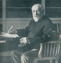 Henry Du Pré Labouchère 1831-1912, político inglês, escritor, editor, c1898
