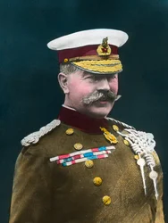 Herbert Kitchener, 1º Earl Kitchener, soldado britânico, início do século XX