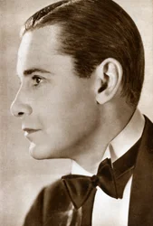 Herbert Marshall, ator inglês, 1933