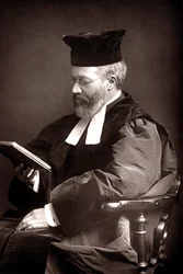 Hermann Adler 1839-1911, rabino-chefe do Império Britânico, nascido em alemão, c1894