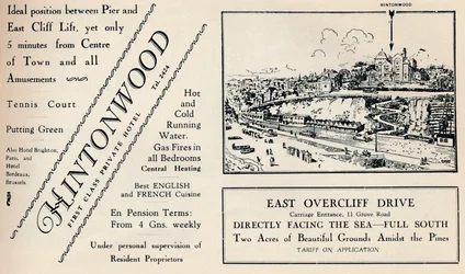 Hintonwood - hotel particular de primeira classe, 1929
