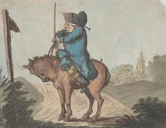 Dicas para Bad Horsemen, No. 1: Sintomas de inquietação, 10 de maio de 1781.