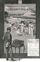 Seu anúncio de voz de mestrado, 1911.