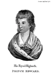 Sua Alteza Real, Príncipe Edward, 1782