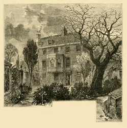 Casa de Hogarths, c1878.