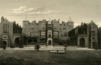 Holland House, Kensington, c1876.