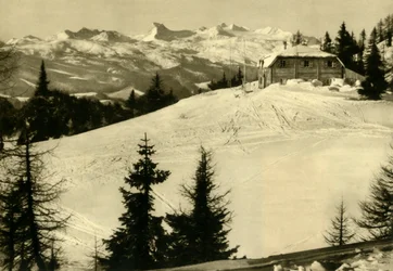 Hollhaus, Dachstein, Styria, Áustria, c1935.
