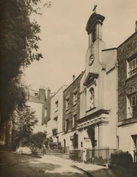 Holly Place, A Quiet By-Way no lado de Hampstead Hill, c1935.