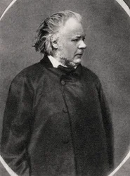 Honore Daumier, artista francês, 1868