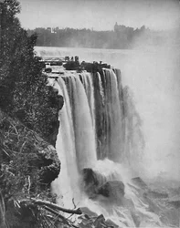 Horseshoe Falls, Niagara, c1897.