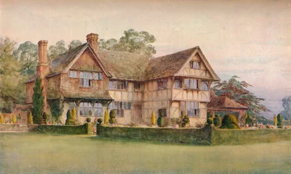 Casa em Rusper, perto de Horsham, Sussex, c1911