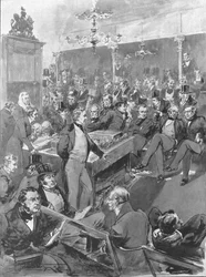 Câmara dos Comuns, 1846: Robert Peel anuncia sua Conversão aos Princípios de Livre Comércio ..., 1901.