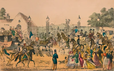 Canto do Hyde Park, 1825, c1870