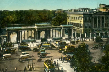Hyde Park Corner, Londres, c1910.