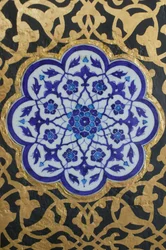 IIznik china em Topkapi palácio Istambul Turquie