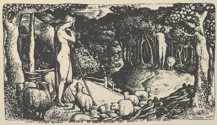 Ideal Pastoral Life reproduzido para as Memórias de Calvert, 1904.