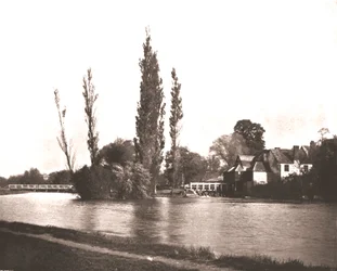 Moinho de Iffley, Oxfordshire, 1894.