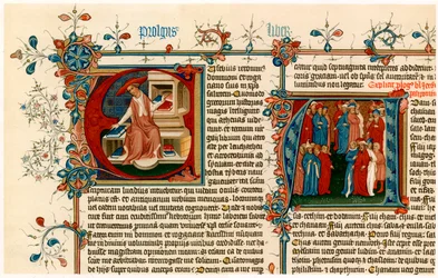 Letras iniciais iluminadas, 1405-1415