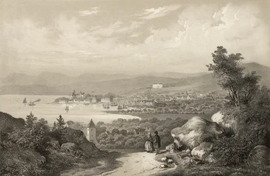 Ilustração retirada do livro Norge fremstillet i Tegninger av Asbjørnsen, P.Chr. og utgitt av Chr. Tønsberg (no, 1848)
