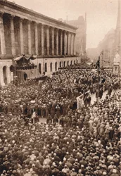 Em Birmingham: Rei Edward VIII. proclamado na segunda maior cidade da Inglaterra, 1936