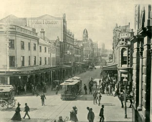 Em Sydney, 1901.