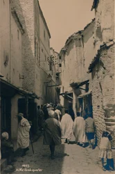 No bairro árabe, Cairo, Egito, 1936