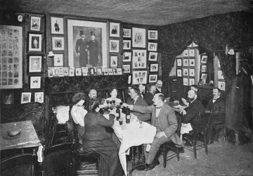 No Artistes Club, Londres, c1901 1901