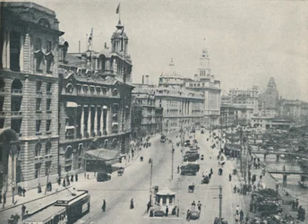 No Bund O estrangeiro empreendedor veio para ficar, c1935