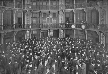 Na Coal Exchange, cidade de Londres, c1903 1903
