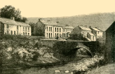 Nos arredores de Neath, 1898.