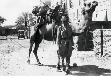 Soldado indiano, Bagdá, 1918