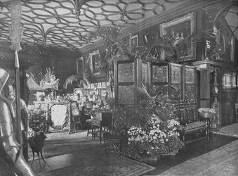 Ingestre, Staffordshire - O Conde de Shrewsbury e Talbot, 1910