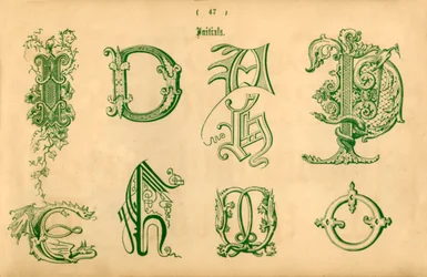 Iniciais, 1862