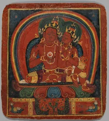 Cartão de Iniciação Tsakalis: Amitabha, início do século XV.