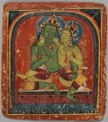 Cartão de Iniciação Tsakalis: Vajrapani, início do século XV.