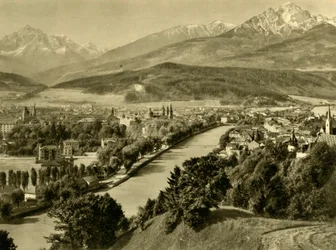 Innsbruck, Tirol, Áustria, c1935.