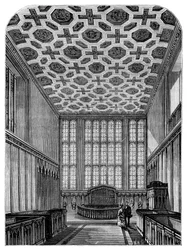 Interior, Capela Real, Palácio de St Jamess, 1900.