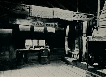 Interior de Mora, Museu a Céu Aberto Skansen, Estocolmo, 1925