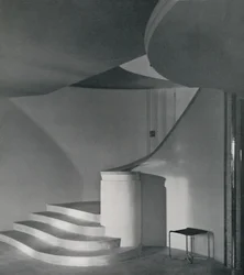 Interior da casa em North Foreland, 1933