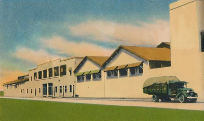Prédio da Administração da Receita Federal do Departamento de Atlantico, c1940s